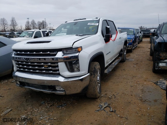 2022 Chevrolet Silverado 2500HD LTZ with VIN 1GC4YPEY9NF358414, listed as a Copart auction lot 39941064 with 0 mi miles and Salvage Title. Bid and sale history available at carsss.com. Image 1.
