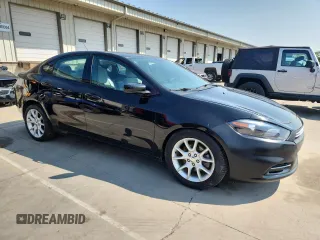2013 Dodge Dart SXT with VIN 1C3CDFBA2DD154321, listed as a Copart auction lot 59161685 with 82,754 mi miles and Salvage title. Bid and sale history available at DreamBid. Image 4.