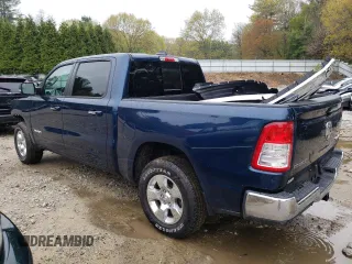 2020 Ram 1500 Big Horn with VIN 1C6RRFFG3LN345431, listed as a Copart auction lot 43179955 with 30,028 mi miles and Salvage title. Bid and sale history available at DreamBid. Image 2.