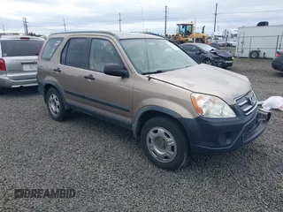 2006 Honda CR-V LX with VIN JHLRD78586C005185, listed as a IAAI auction lot 41976444 with 175,357 mi miles and . Bid and sale history available at carsss.com. Image 1.