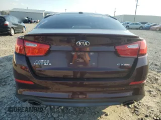 2015 Kia Optima EX with VIN 5XXGN4A71FG477921, listed as a Copart auction lot 46577475 with 117,873 mi miles and Salvage title. Bid and sale history available at DreamBid. Image 6.