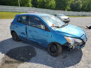 2021 Mitsubishi Mirage ES z VIN ML32AUHJXMH011429, wystawiony jako Copart lot #55936305 z przebiegiem 63 079 mil mil oraz Szkoda całkowita • Salvage title. Historia ofert i sprzedaży dostępna na DreamBid. Obrazek 4.