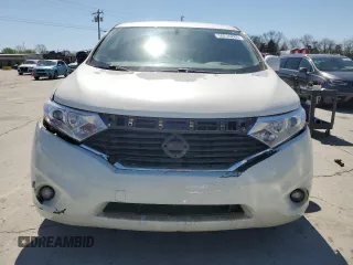 2014 Nissan Quest S with VIN JN8AE2KP0E9105740, listed as a Copart auction lot 50235265 with 0 mi miles and Salvage Title. Bid and sale history available at carsss.com. Image 5.