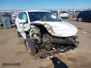 2018 Hyundai Tucson SEL with VIN KM8J3CA42JU708190, listed as a IAAI auction lot 41871486 with 1 mi miles. Bid and sale history available at carsss.com. Image 6.