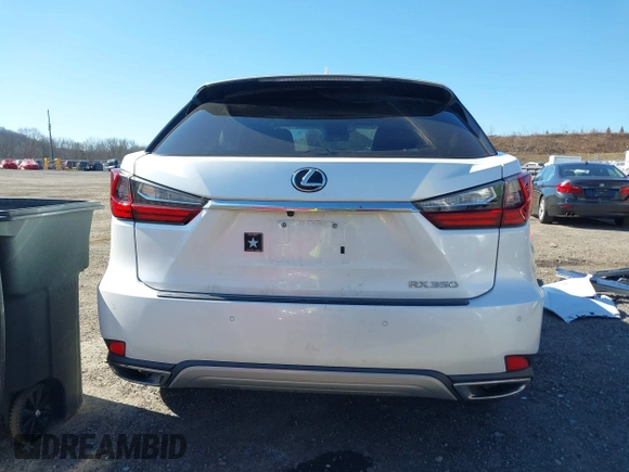 2022 Lexus RX with VIN 2T2HZMDAXNC313410, listed as a IAAI auction lot 41762458 with 47,642 mi miles. Bid and sale history available at carsss.com. Image 17.