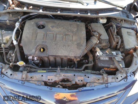 2012 Toyota Corolla L with VIN 2T1BU4EEXCC912489, listed as a Copart auction lot 50381225 with 122,601 mi miles and Salvage Title. Bid and sale history available at carsss.com. Image 11.