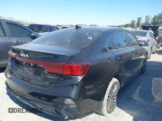 2023 Kia Forte GT-Line with VIN 3KPF54AD1PE559160, listed as a IAAI auction lot 41829725 with 53,690 mi miles. Bid and sale history available at carsss.com. Image 4.