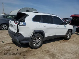 2019 Jeep Cherokee Latitude с VIN 1C4PJLCB9KD313506, выставлен на аукционе Copart как лот 52672515 с пробегом 136 496 миль миль и Списание • Salvage title. История ставок и продаж доступна на DreamBid. Изображение 3.