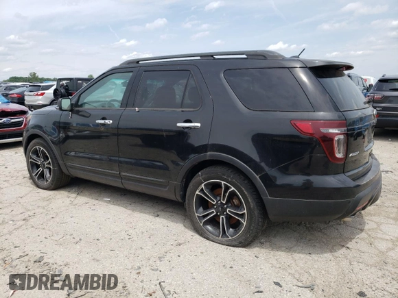 2013 Ford Explorer Sport with VIN 1FM5K8GT9DGB98049, listed as a Copart auction lot 60822875 with Not provided miles and Clean title. Bid and sale history available at DreamBid. Image 2.