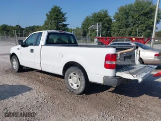 2007 Ford F-150 XL with VIN 1FTRF12W97NA59512, listed as a IAAI auction lot 40213834 with 176,358 mi miles. Bid and sale history available at carsss.com. Image 3.