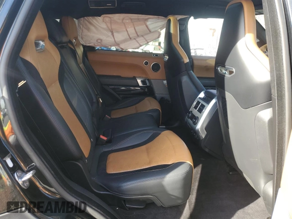 2018 Land Rover Range Rover Sport SVR with VIN SALWZ2SE8JA184175, listed as a Copart auction lot 85798834 with 39,755 mi miles and Salvage Title. Bid and sale history available at carsss.com. Image 11.