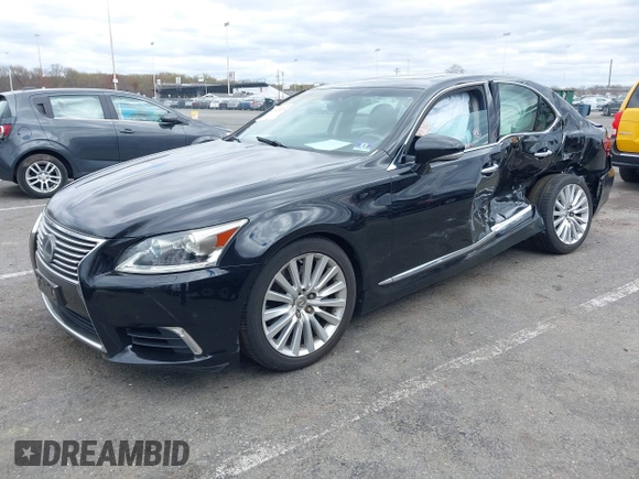 2017 Lexus LS 460 z VIN JTHCL5EF2H5028166, wystawiony jako IAAI lot #42049415 z przebiegiem 205 982 mil mil oraz . Historia ofert i sprzedaży dostępna na DreamBid. Obrazek 6.