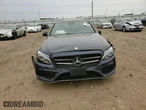 2016 Mercedes-Benz C 300 Luxury with VIN 55SWF4KB7GU169991, listed as a Copart auction lot 53624975 with 90,324 mi miles and Salvage Title. Bid and sale history available at DreamBid. Image 10.