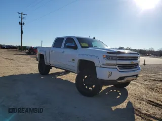 2017 Chevrolet Silverado 1500 LTZ with VIN 3GCUKSEJ5HG151660, listed as a Copart auction lot 45924435 with 136,520 mi miles and Salvage Title. Bid and sale history available at DreamBid. Image 4.