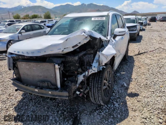 2021 Kia Telluride SX with VIN 5XYP5DHC2MG176084, listed as a Copart auction lot 58782485 with 55,863 mi miles and Salvage title. Bid and sale history available at DreamBid. Image 13.