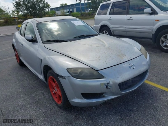 2004 Mazda RX-8 with VIN JM1FE17N840122856, listed as a IAAI auction lot 41952937 with NaN miles. Bid and sale history available at carsss.com. Image 13.