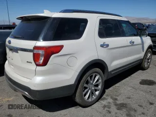 2016 Ford Explorer Limited with VIN 1FM5K8F81GGA20122, listed as a Copart auction lot 53105625 with 151,831 mi miles and Salvage Title. Bid and sale history available at carsss.com. Image 3.
