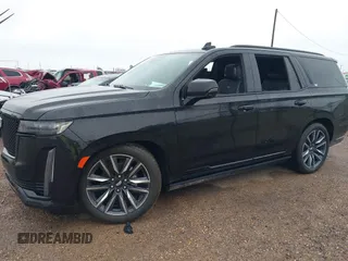 2023 Cadillac Escalade RWD Sport with VIN 1GYS3FKL8PR377251, listed as a IAAI auction lot 41336638 with 35,187 mi miles and . Bid and sale history available at DreamBid. Image 14.