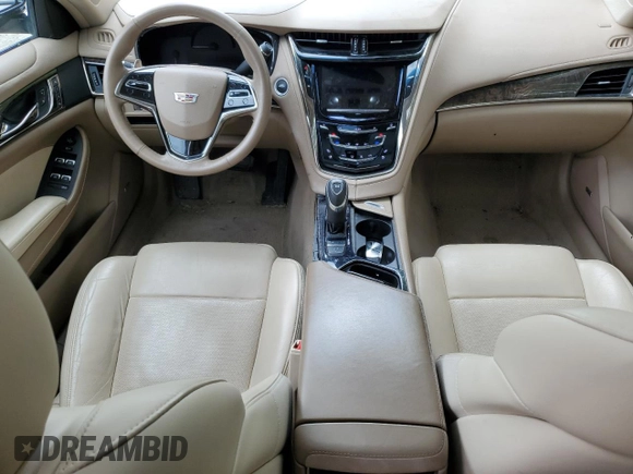 2015 Cadillac CTS Luxury AWD with VIN 1G6AX5SX3F0129613, listed as a Copart auction lot 58037745 with 110,506 mi miles and Salvage title. Bid and sale history available at DreamBid. Image 8.
