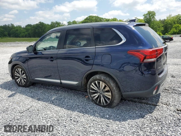 2019 Mitsubishi Outlander SE with VIN JA4AD3A30KZ034757, listed as a Copart auction lot 56308475 with 123,936 mi miles and Salvage title. Bid and sale history available at DreamBid. Image 2.