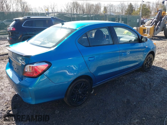 2022 Mitsubishi Mirage ES z VIN ML32FUFJ7NHF08253, wystawiony jako IAAI lot #41639044 z przebiegiem 35 870 mil mil oraz . Historia ofert i sprzedaży dostępna na DreamBid. Obrazek 4.