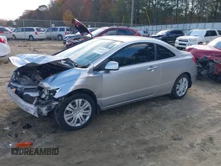 2008 Honda Civic Cpe LX with VIN 2HGFG12688H503166, listed as a IAAI auction lot 40949573 with 166,571 mi miles. Bid and sale history available at carsss.com. Image 18.