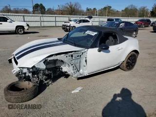 2021 Mazda MX-5 Miata Sport with VIN JM1NDAB79M0453940, listed as a Copart auction lot 85842094 with 29,159 mi miles and Salvage title. Bid and sale history available at DreamBid. Image 1.