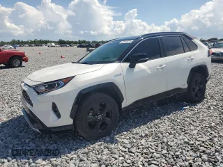 2019 Toyota RAV4 Hybrid XSE with VIN JTMEWRFV4KJ001421, listed as a Copart auction lot 62144575 with 64,608 mi miles and Non repairable. Bid and sale history available at DreamBid. Image 1.