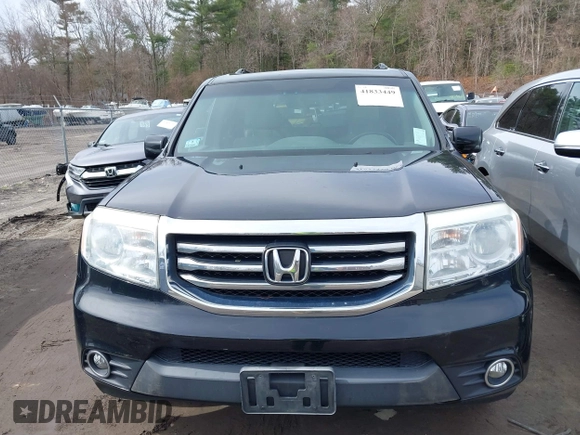 2013 Honda Pilot EX-L with VIN 5FNYF4H54DB062601, listed as a IAAI auction lot 41833449 with 210,766 mi miles. Bid and sale history available at carsss.com. Image 6.
