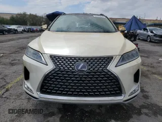 2021 Lexus RX 450h with VIN 2T2JGMDA7MC059046, listed as a Copart auction lot 55775225 with 8,085 mi miles and Salvage title. Bid and sale history available at DreamBid. Image 5.