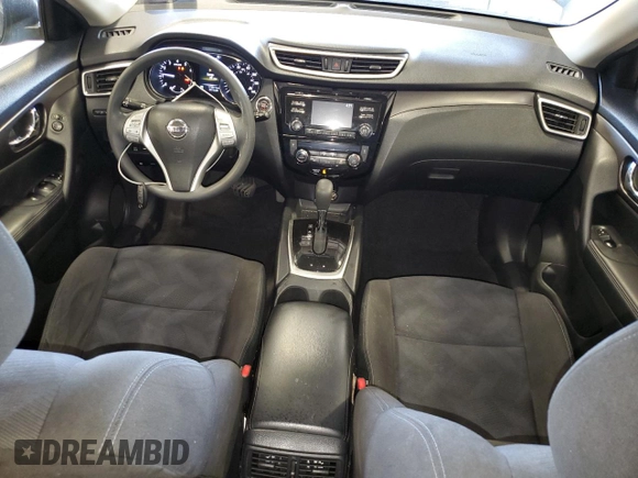 2015 Nissan Rogue SV with VIN KNMAT2MV0FP539344, listed as a Copart auction lot 54203685 with 173,041 mi miles and Salvage Title. Bid and sale history available at carsss.com. Image 8.