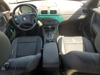 2004 BMW X3 3.0i with VIN WBXPA93484WC30120, listed as a Copart auction lot 51384465 with 113,330 mi miles and Salvage Title. Bid and sale history available at carsss.com. Image 8.