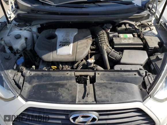 2014 Hyundai Veloster Turbo with VIN KMHTC6AE4EU201736, listed as a Copart auction lot 45809265 with 125,436 mi miles and Clean Title. Bid and sale history available at carsss.com. Image 11.