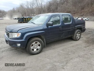 2011 Honda Ridgeline RT with VIN 5FPYK1F27BB455368, listed as a Copart auction lot 48930295 with Not Provided miles and Clean Title. Bid and sale history available at carsss.com. Image 1.