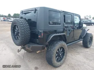 2016 Jeep Wrangler Unlimited 75th Anniversary with VIN 1C4BJWEG2GL158850, listed as a IAAI auction lot 41472080 with 109,789 mi miles. Bid and sale history available at carsss.com. Image 4.