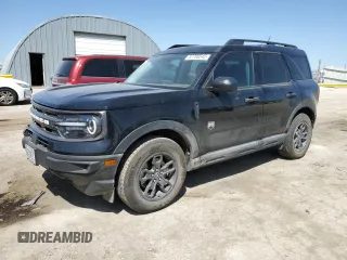 2024 Ford Bronco Sport Big Bend z VIN 3FMCR9B60RRF03853, wystawiony jako Copart lot #52766545 z przebiegiem 11 736 mil mil oraz Szkoda całkowita • Salvage title. Historia ofert i sprzedaży dostępna na DreamBid. Obrazek 1.