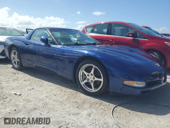 2004 Chevrolet Corvette with VIN 1G1YY22G445103084, listed as a Copart auction lot 76530724 with 0 mi miles and Non Repairable. Bid and sale history available at carsss.com. Image 4.