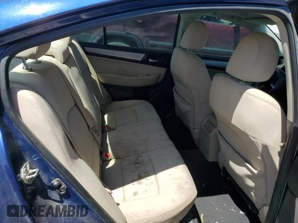 2017 Subaru Legacy Premium with VIN 4S3BNAD67H3050838, listed as a Copart auction lot 61399555 with 160,056 mi miles and Salvage title. Bid and sale history available at DreamBid. Image 10.