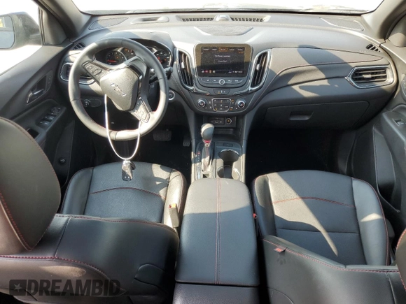 2023 Chevrolet Equinox RS with VIN 3GNAXMEGXPL140736, listed as a Copart auction lot 56400855 with 52,790 mi miles and Salvage title. Bid and sale history available at DreamBid. Image 8.