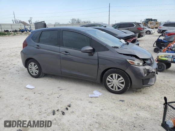 2016 Honda Fit LX with VIN JHMGK5H58GX040574, listed as a Copart auction lot 48634155 with 61,020 mi miles and Salvage Title. Bid and sale history available at carsss.com. Image 4.