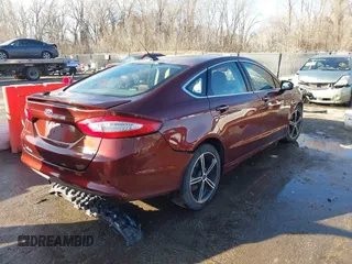 2016 Ford Fusion Titanium with VIN 3FA6P0K90GR244717, listed as a IAAI auction lot 41395806 with 151,853 mi miles. Bid and sale history available at carsss.com. Image 4.