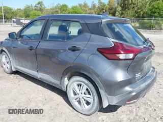 2023 Nissan Kicks S with VIN 3N1CP5BV7PL500767, listed as a IAAI auction lot 41912515 with 23,119 mi miles. Bid and sale history available at carsss.com. Image 3.