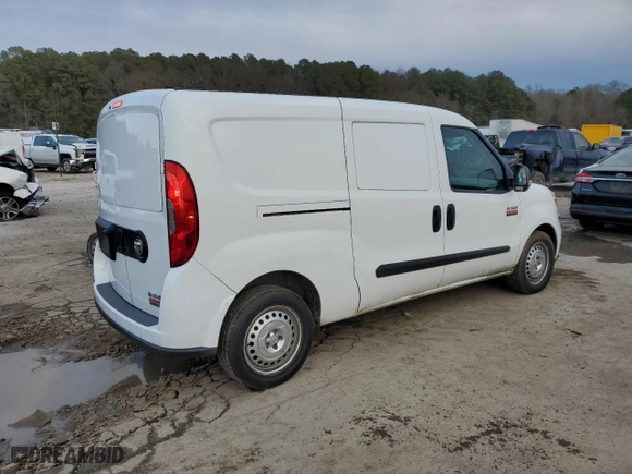 2022 Ram ProMaster City Cargo Van Tradesman with VIN ZFBHRFAB3N6W97067, listed as a Copart auction lot 88755525 with 170,938 mi miles and Salvage Title. Bid and sale history available at carsss.com. Image 3.