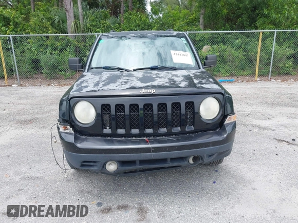 2014 Jeep Patriot Sport with VIN 1C4NJPBB7ED793811, listed as a IAAI auction lot 42442047 with 100,193 mi miles and . Bid and sale history available at DreamBid. Image 12.