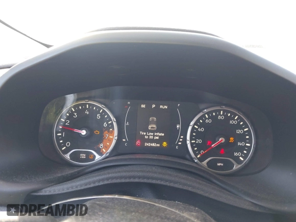 2017 Jeep Renegade Latitude with VIN ZACCJABB9HPF30780, listed as a IAAI auction lot 41693869 with 242,482 mi miles and . Bid and sale history available at DreamBid. Image 16.