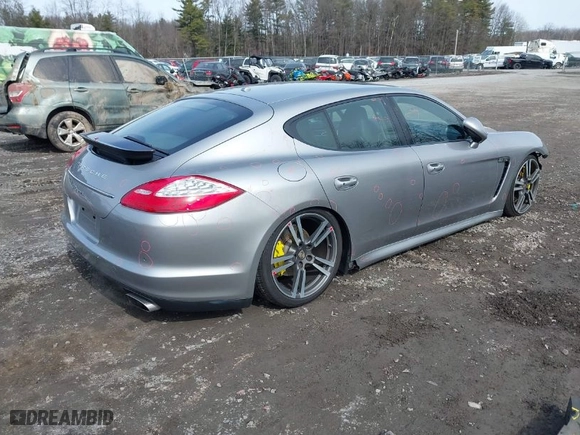 2012 Porsche Panamera with VIN WP0AA2A74CL016133, listed as a IAAI auction lot 41753535 with 84,569 mi miles. Bid and sale history available at carsss.com. Image 4.