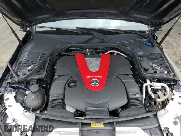 2020 Mercedes-Benz C 43 AMG z VIN W1KWF6EB4LR585855, wystawiony jako Copart lot #54072045 z przebiegiem 46 916 mil mil oraz Szkoda całkowita • Salvage title. Historia ofert i sprzedaży dostępna na DreamBid. Obrazek 11.