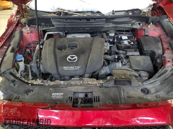 2018 Mazda CX-5 Grand Touring with VIN JM3KFBDM6J0444685, listed as a Copart auction lot 41602675 with 75,488 mi miles and Salvage Title. Bid and sale history available at carsss.com. Image 12.