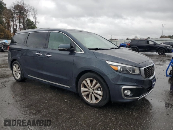 2017 Kia Sedona SX-L with VIN KNDME5C14H6271978, listed as a Copart auction lot 84454624 with 79,753 mi miles and Clean Title. Bid and sale history available at carsss.com. Image 4.
