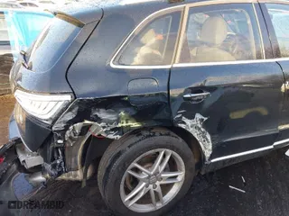 2015 Audi Q5 Premium Plus with VIN WA1LFAFP9FA093927, listed as a IAAI auction lot 41534996 with 112,966 mi miles. Bid and sale history available at carsss.com. Image 6.